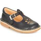Sandalen Dingo 2 in leer ASTER. Leer materiaal. Maten 24. Blauw kleur