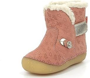 Kickers So Windy, babylaarzen voor meisjes, Fancy Rose Gold