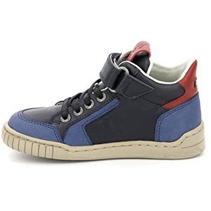 Kickers WINCKY CDT sneakers voor baby's, jongens, blauw/marineblauw, 25 EU