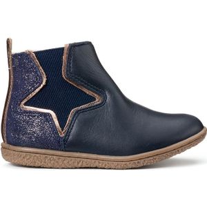 Leren bottines Vermillon KICKERS. Leer materiaal. Maten 24. Blauw kleur