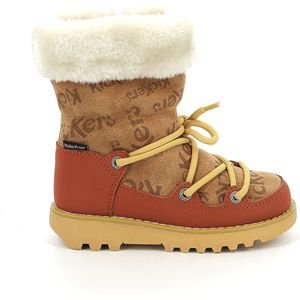 Kickers Kickneosnow Kid Sneeuwlaarzen Meisjes, Camel roest, 28 EU