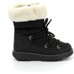 Gevoerde laarzen Kickneosnow Kid KICKERS. Leer materiaal. Maten 30. Zwart kleur