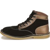 Kickers, Dames, Schoenen, Zwart, Maat: 38 EU Leer,