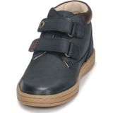 KICKERS - Tackeasy - Enkellaarsjes - Marineblauw - Leer