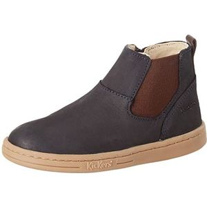 Kickers Tackbo Chelsea Boots voor baby's, uniseks, Marinier, 18 EU