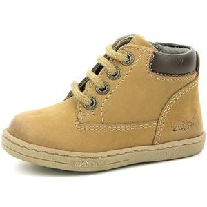 Kickers Tackland, Schotel Oxford Uniseks Baby, Camel Bruin
