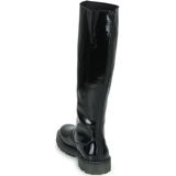 Kickers - Deckboot - Laarzen - Zwart - Leer - Ritssluiting