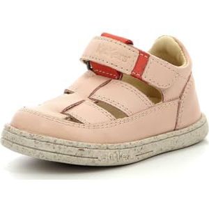 KICKERS Tractus, uniseks sandalen voor kinderen, Lichtroze, 22 EU