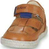 KICKERS Tractus, uniseks sandalen voor kinderen, Camel Blauw, 22 EU