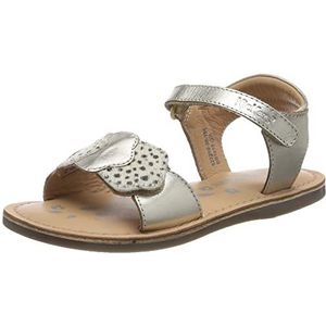 KICKERS Dyastar Sandalen voor meisjes, Gouden pony, 21 EU