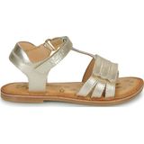 Kickers - Diamanto - Slippers - Goud - Klittenband - Leder