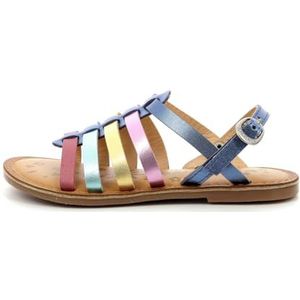 Kickers Dixon meisje sandaal, Marine Metal Multico, 32 EU