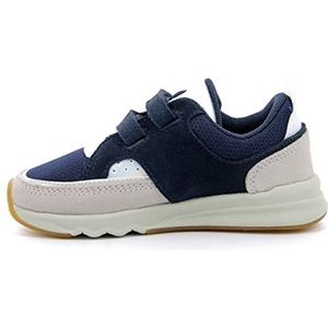 Kickers Kikustom Sneakers voor kinderen, uniseks, marineblauw/roze, 34 EU