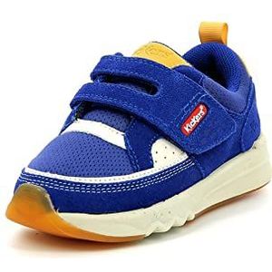 Kickers Kikustom Sneakers voor kinderen, uniseks, Marine Camel, 30 EU