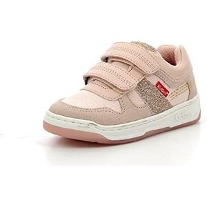 Kickers Kalido Sneakers voor kinderen, uniseks, Lichtroze, 26 EU