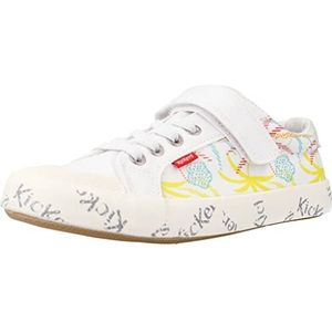 KICKERS GODY, LAGE SNEAKERS VOOR KINDEREN, Sun White, 35 EU