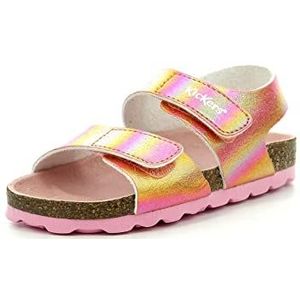 KICKERS Summerkro Sandalen voor meisjes, Regenboog Rose