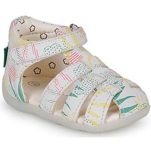 Kickers Bigflo-2 Sandalen voor kinderen, uniseks, Witte Sunshine