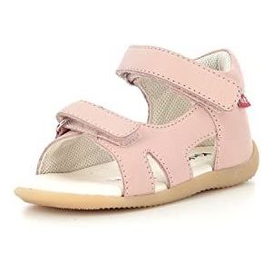 KICKERS Binsia-2 sandalen voor meisjes, Lichtroze, 25 EU