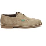 Kickers Totaly, Oxford-plaat, voor heren, beige-taupe, 42 EU, Taupe beige, 42 EU