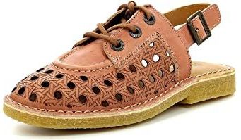 Kickers - Kick Lella - Sandalen - Beige - Leren Bovenwerk