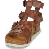 Kickers - Alexa - Sandalen - Zwart - Leer