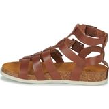 Kickers - Alexa - Sandalen - Zwart - Leer