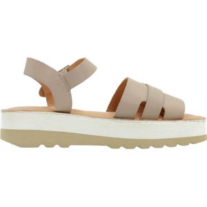 Kickers - 931620 50 - Sandalen - Bruin - Gesp Sluiting