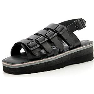 KICKERS Hi Sunny, damessandalen, zwart, 41 EU, zwart., 41 EU