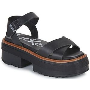 Kickers  KICK HEKO  sandalen  dames Zwart