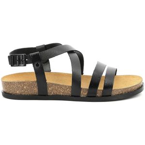 Sandalen in leer, Kick Alice KICKERS. Leer materiaal. Maten 40. Zwart kleur