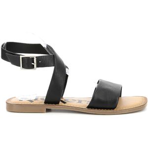 Sandalen in soepel leer, Kick Gimik KICKERS. Leer materiaal. Maten 40. Zwart kleur