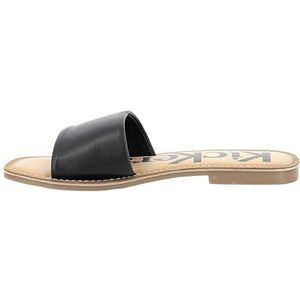 Kickers - Gipsi - Dames Muiltjes - Paars - Leren Bovenwerk