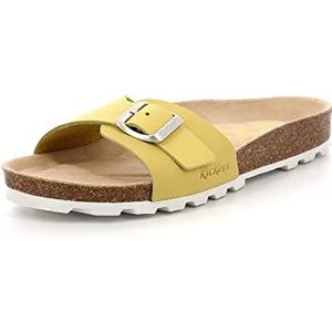 KICKERS Eyra Teenslippers voor dames, Geel, 38 EU