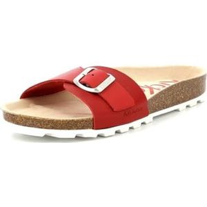 Kickers Eyra, damesslippers, Rood, 37 EU