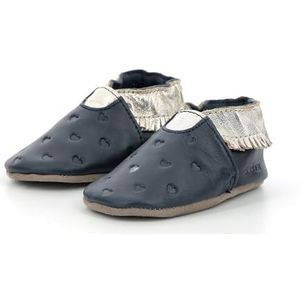 Robeez Appaloosa stijl pantoffels voor meisjes, Marineblauw, 21 EU