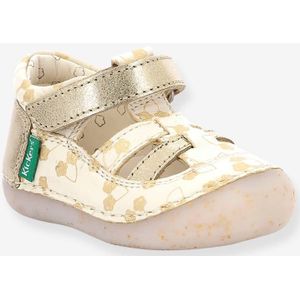 Kickers SUSHY, Mary Jane Uniseks kinderschoen, Blanc OR, 24 EU, Blanc Or, 24 EU