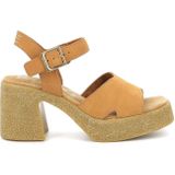Kickers - Constance - Sandalen - Oranje/Baksteen - Leer