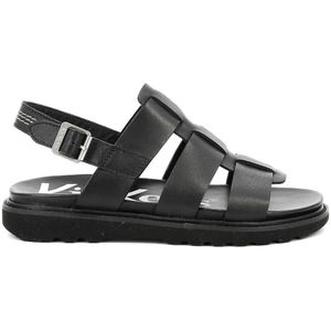 Sandalen in leer Neosinead KICKERS. Leer materiaal. Maten 39. Zwart kleur