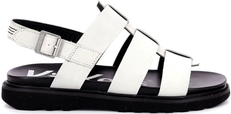 Kickers - Neosinead - Sandalen - Zwart - Leer