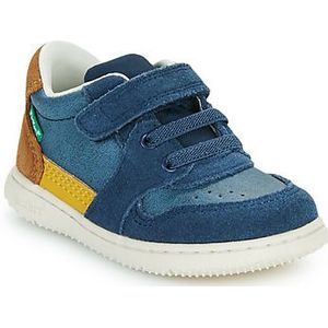 Sneakers met klittenband Kickbuvar KICKERS. Synthetisch materiaal. Maten 20. Blauw kleur