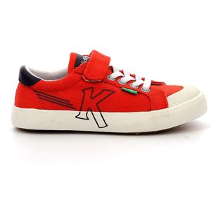 Sneakers in stof Kickgoldi KICKERS. Synthetisch materiaal. Maten 32. Rood kleur