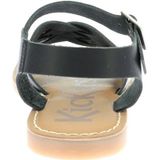 Kickers - Ladora - Sandalen - Zwart - Leer