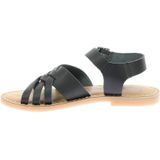 Kickers - Ladora - Sandalen - Zwart - Leer