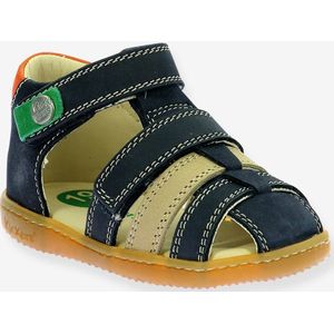 KICKERS - Bipod - Sandalen - Marineblauw - Leer