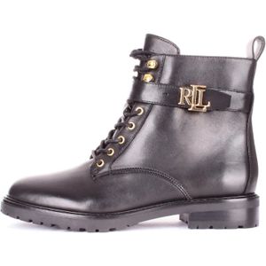 Lauren Ralph Lauren - Eldridge - Enkellaars - Zwart - Leer