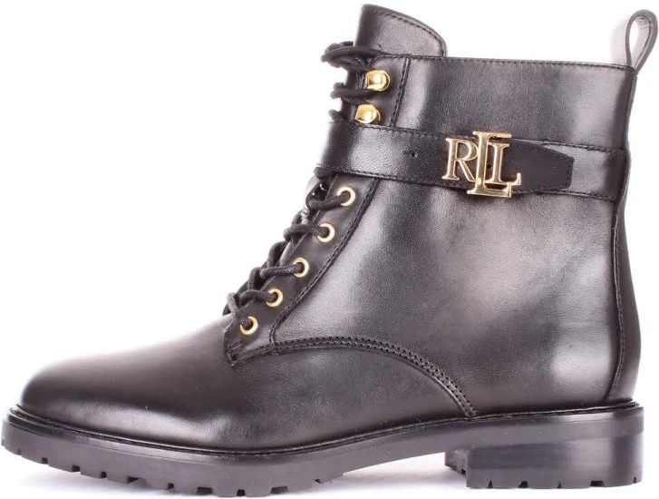 Lauren Ralph Lauren - Eldridge - Enkellaars - Zwart - Leer