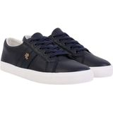 Casual Schoenen - Marineblauw - Katoen - Vetersluiting