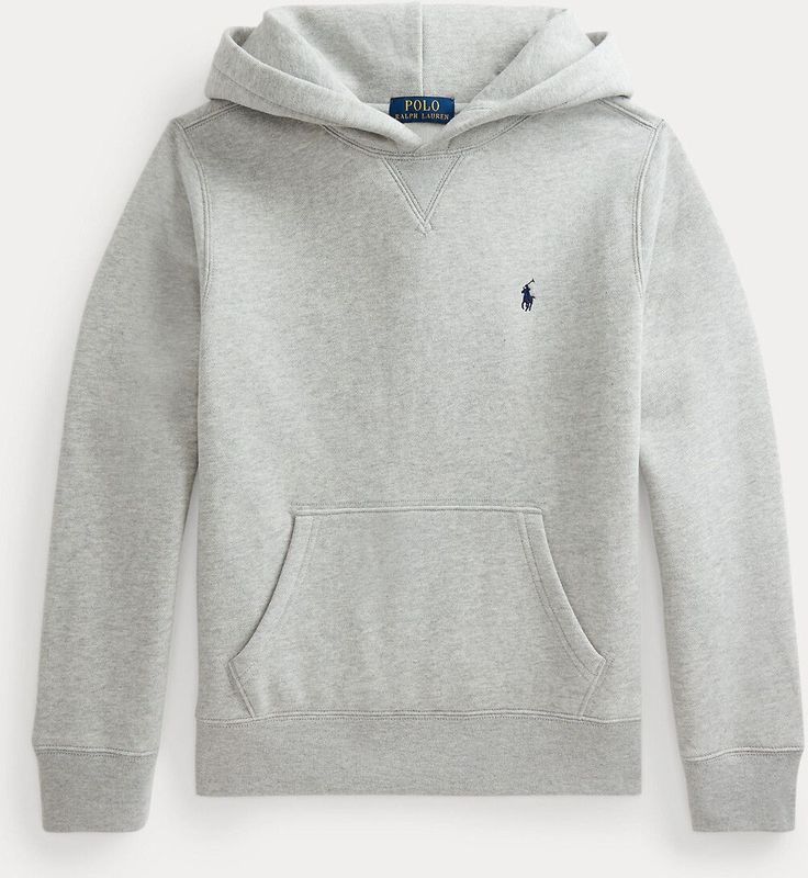 Sweatshirt - Capuchon - Sweatstof - Mélange - Normale Pasvorm