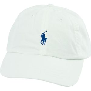 Ralph Lauren cap signaalwit blue  polo detail